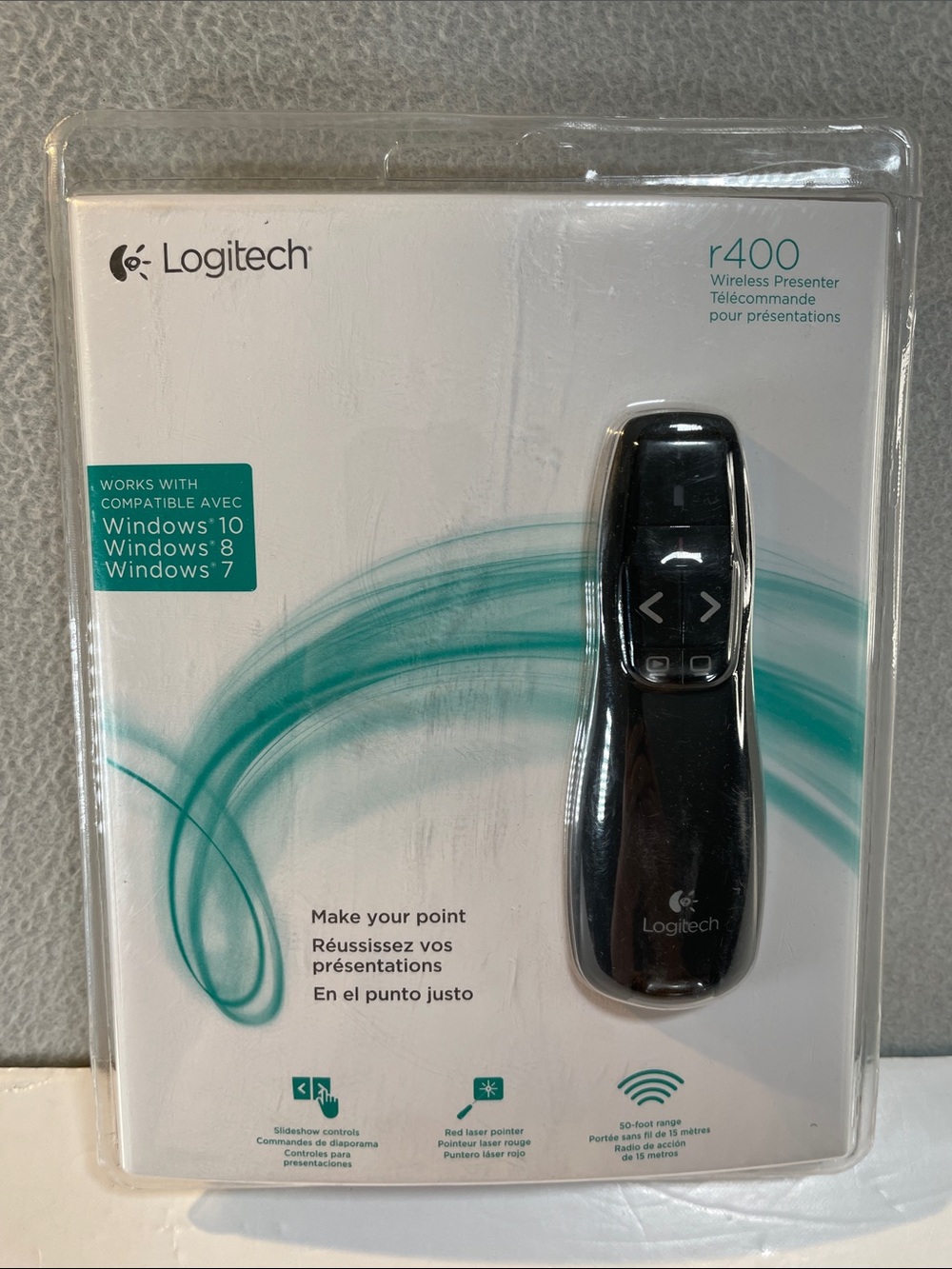 Logitech r400 Wireless Presenter Remote NEW! Sealed